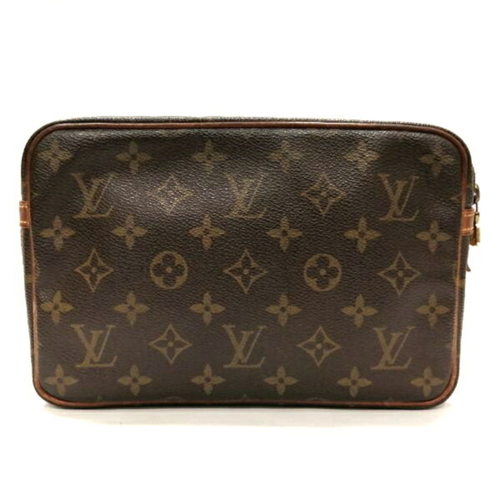 LOUIS VUITTON Monogram Compiegne 23 M51847 Bag Second Ladies - Picture 2 of 9